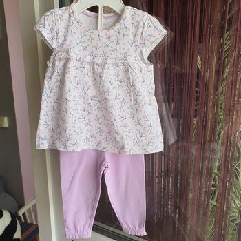 T-shirt + legging 6 mois C&A