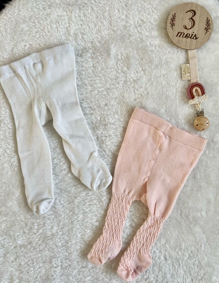 Lots de 4 collants - photo numéro 3