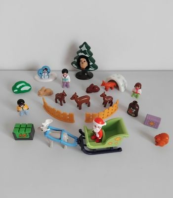 PLAYMOBIL 123 Traîneau Père Noël pour Calendrier Avent Junior 🎅