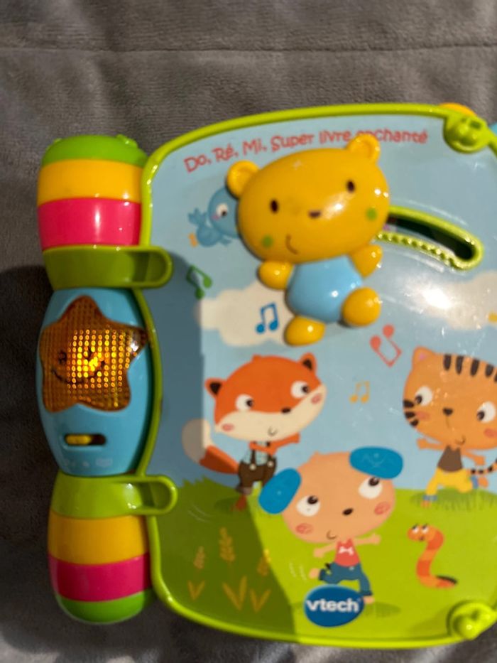 Livre d’éveil sonore do re mi super livre enchanté - photo numéro 3