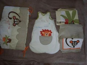 Ensemble lit bébé mixte garçon / fille