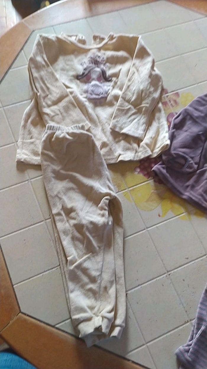 Lot 2 pyjama chaud 3 ans - photo numéro 2