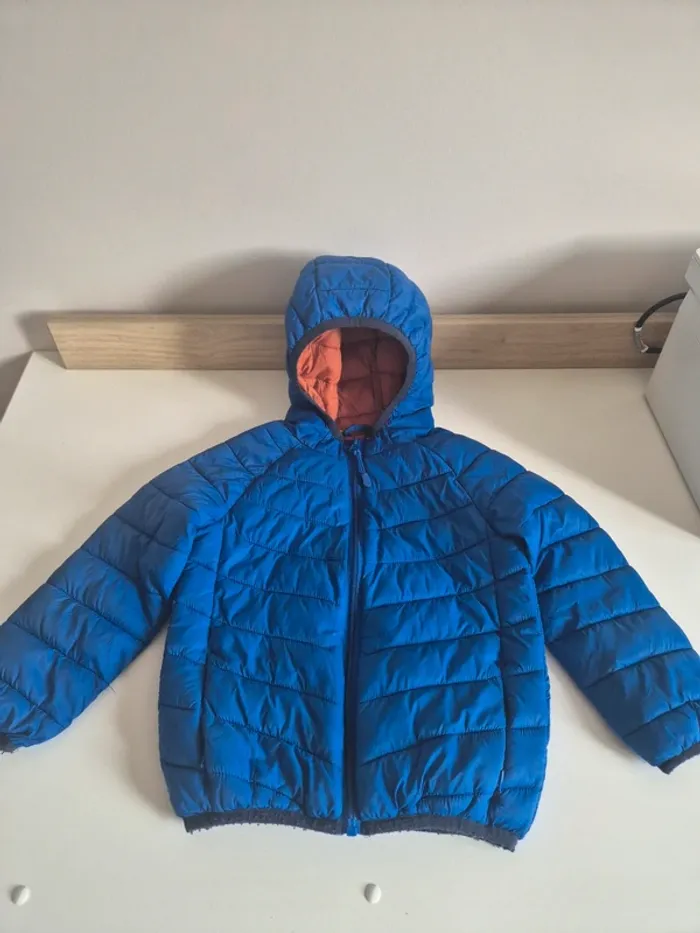 Doudoune M&S Bleue 2-3ans