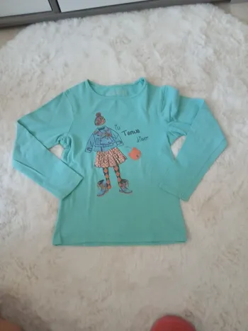 tee-shirt manche longue 5 ans fille orchestra