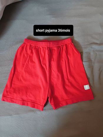 Short pyjama 36 mois Tex 