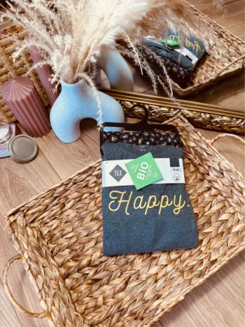 Taille 10 ans pyjama 2 pièces fille Tex gris et jaune * happy * 🩷