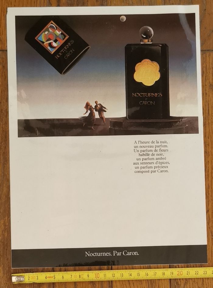 Ancienne publicité plastifiée cartier début années 80 vintage - photo numéro 2