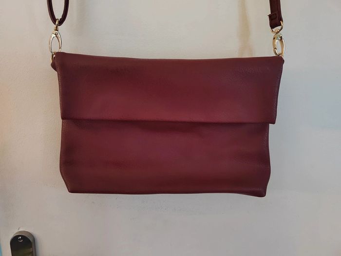 Sac / pochette bordeaux - photo numéro 2