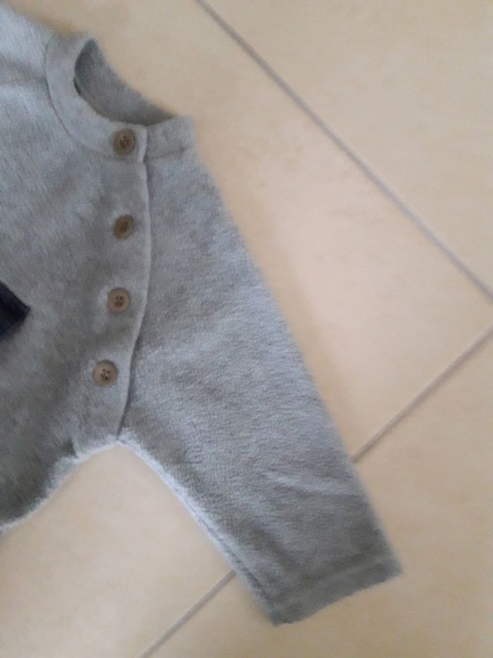 Ens. pantalon + pull polaire - 12 mois - photo numéro 8