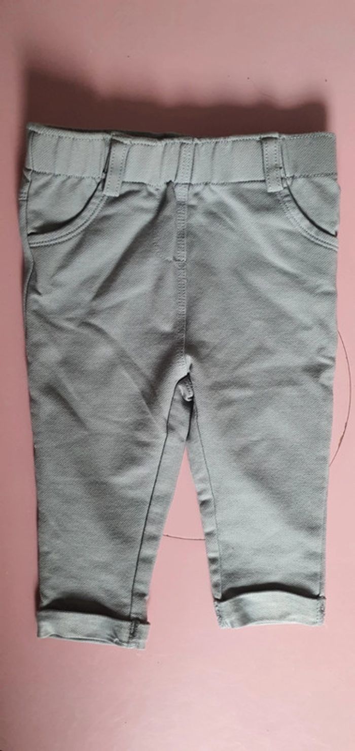 Legging gris 9 mois kiabi - photo numéro 2