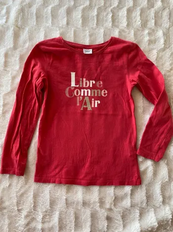 T-shirt manche longue tape à l’œil