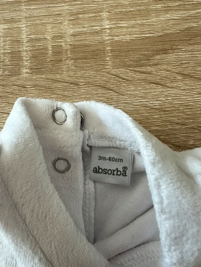 Pyjama blanc Absorba - photo numéro 3