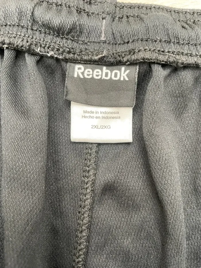Mens Reebok Track Pants Black Style # 3RSMP907 Size 2XL - photo numéro 5