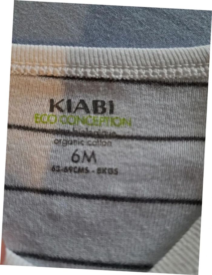 Body ouverture devant en croisé Kiabi eco conception - photo numéro 2