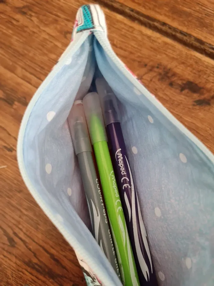 Trousse d'école plate - photo numéro 6
