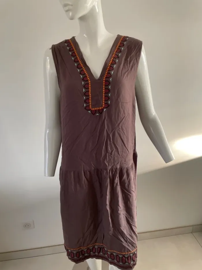 Robe marron