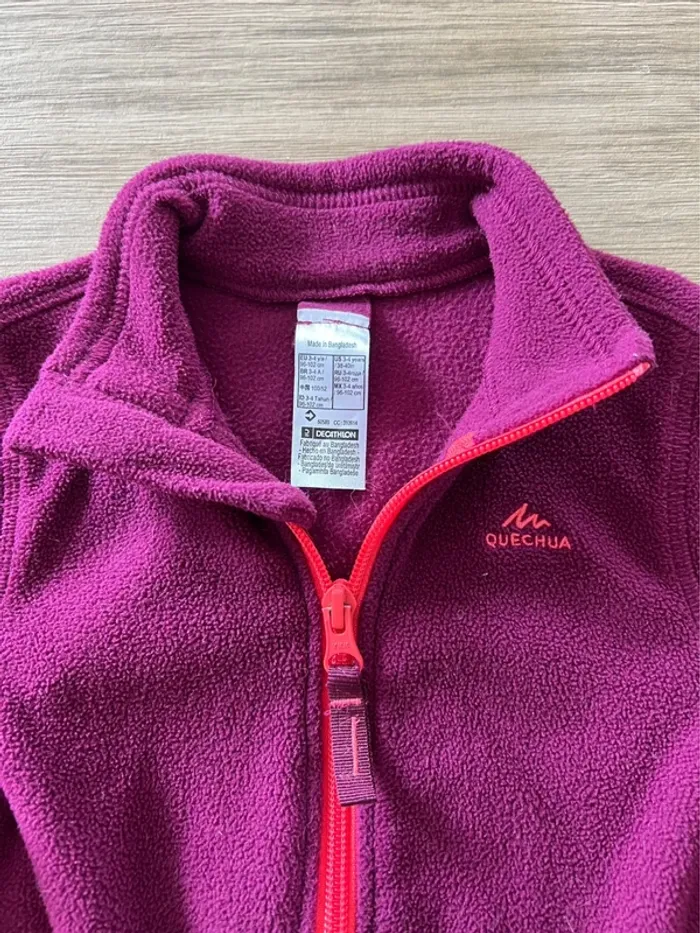 Veste polaire Quechua fille 3 ans - photo numéro 3