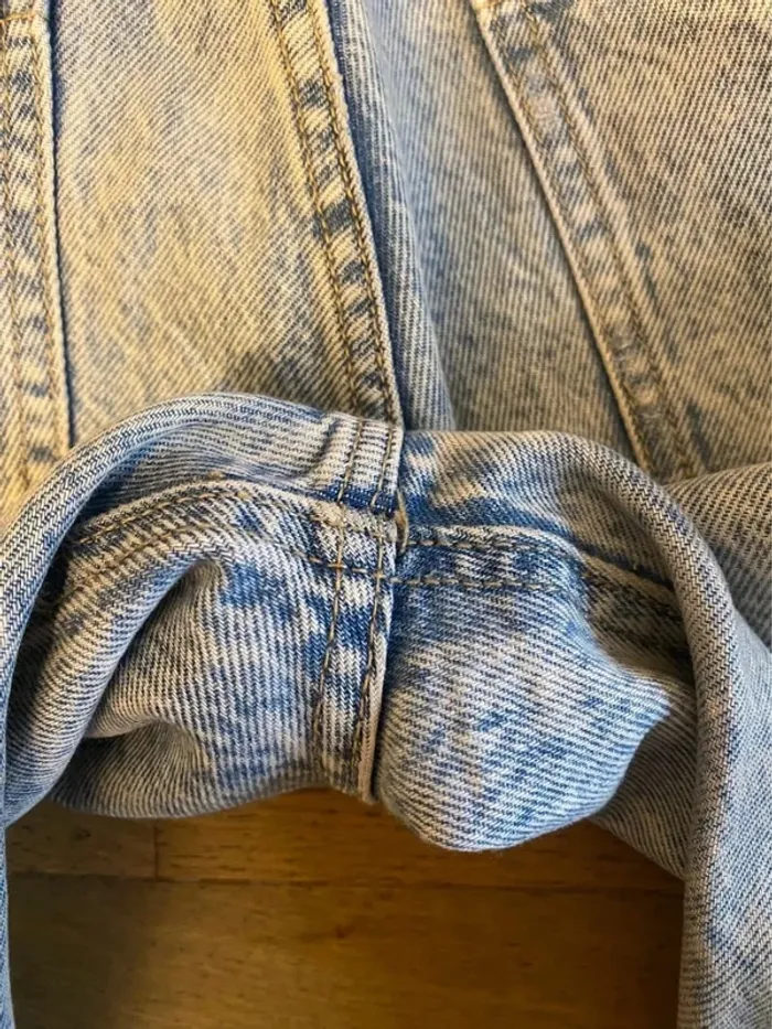 Jean Mom bleu ciel taille 38 Stradivarius - photo numéro 8