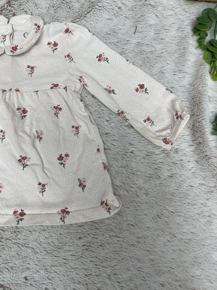 Blouse blanche imprimée fleuris - C&A - photo numéro 6