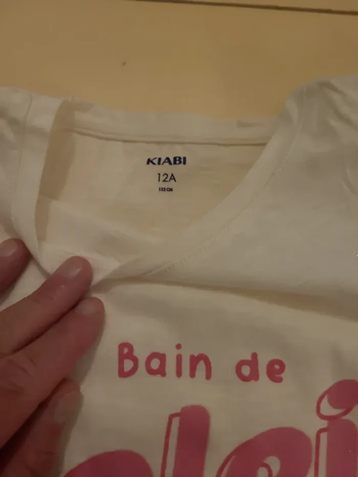 T shirt 12ans - photo numéro 3
