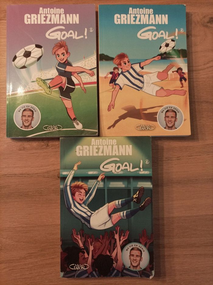 3 livres Antoine Griezmann