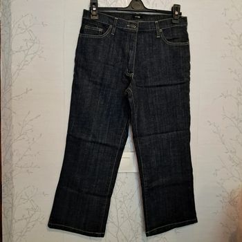 Pantacourt en jean brut