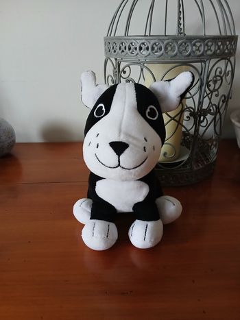 Doudou-Peluche "Chien Boston terrier"