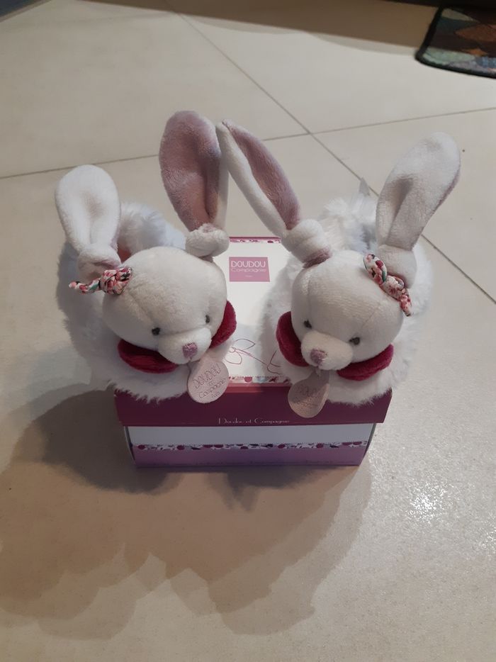 Chaussons lapins - photo numéro 2