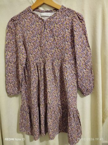 Robe Zara imprimé fleuri élégant