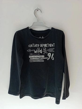 T-shirt noir 5 ans Kids Graffiti
