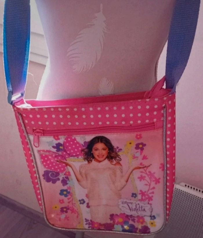 Sac fille à bandoulière violetta
