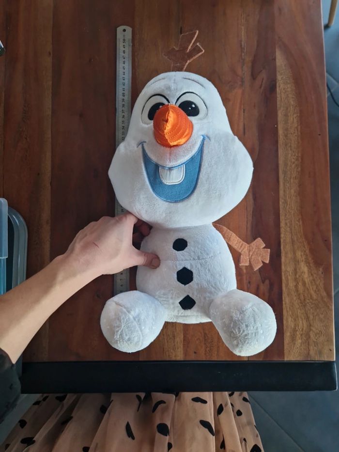 Grande peluche Olaf Disney 40 cm - photo numéro 2