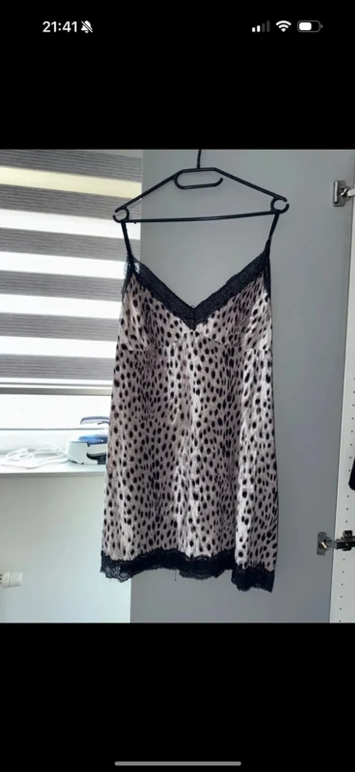 Nuisette leopard taille xl