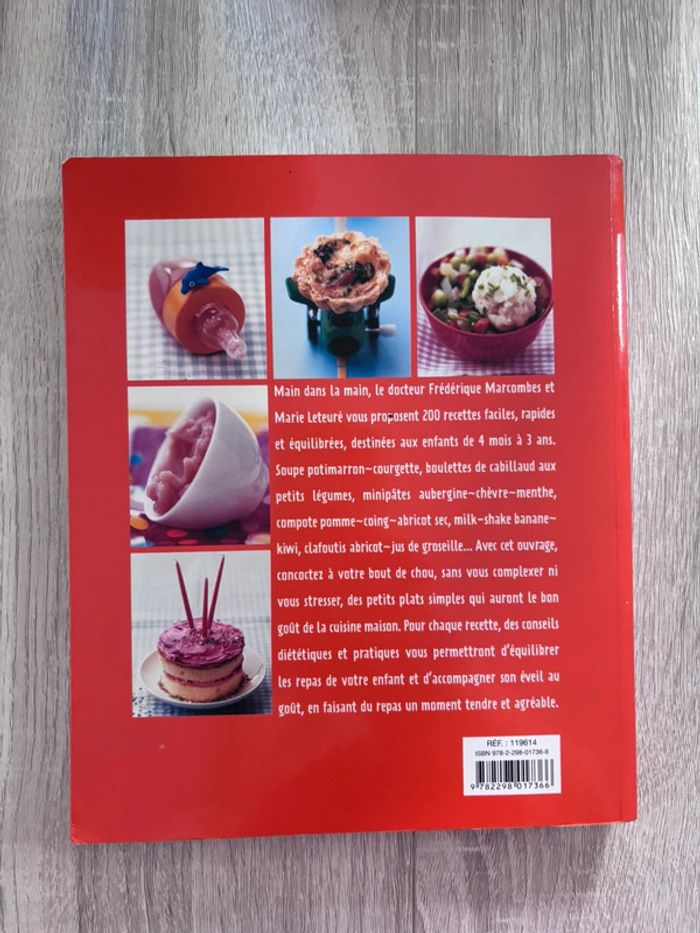 Livre recettes bébé de 4 mois à 3 ans - photo numéro 2