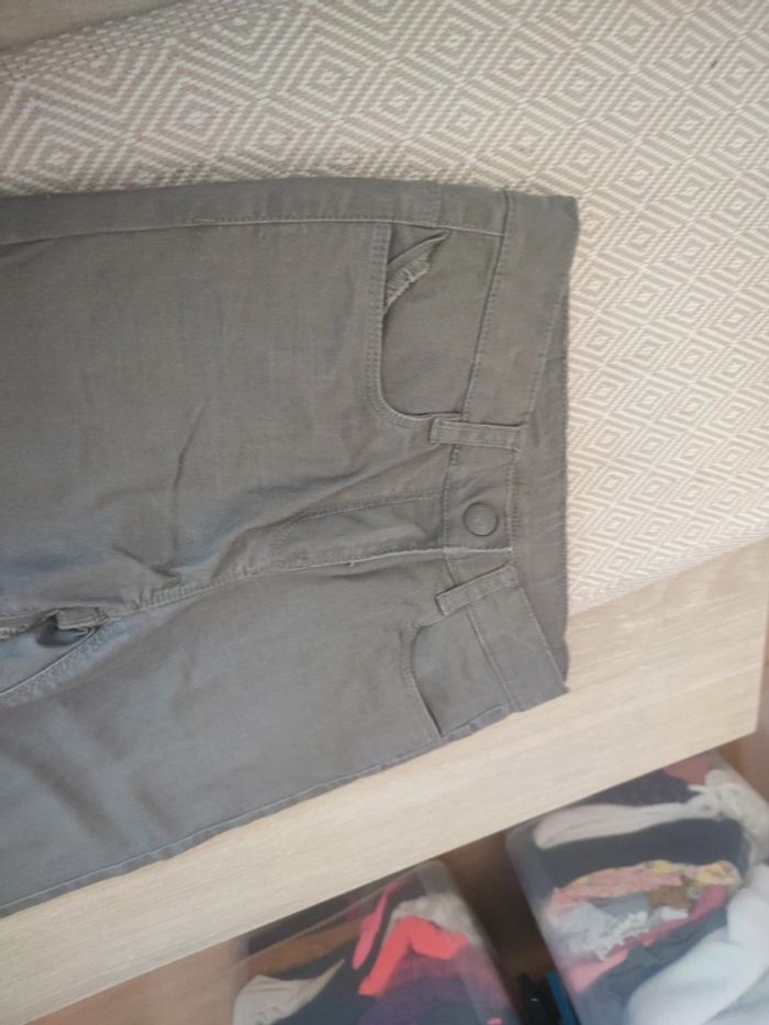 Jeans gris denim collection tao 12 ans - photo numéro 2