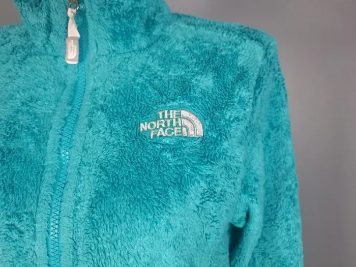 veste Polaire The North Face femme turquoise – Taille S - brodé (608) - photo numéro 3