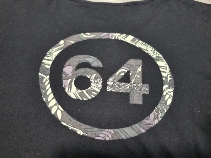 T-shirt à manches longues femme - Taille S / 36 - Marque 64 - Noir uni - photo numéro 10