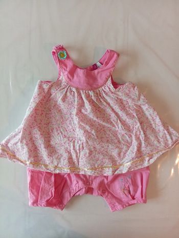Grenouillère Robe fille
