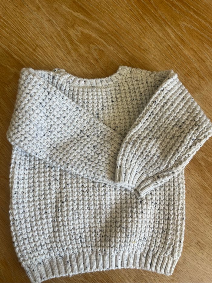 pull  en laine mickey 18 mois - photo numéro 4
