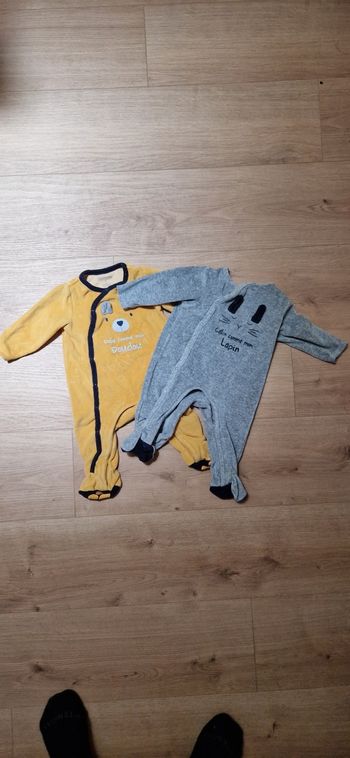 Pyjamas chaud 6 mois  67 cm