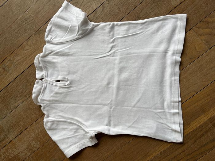 Tee-shirt blanc Petit Bateau 8 ans - photo numéro 2