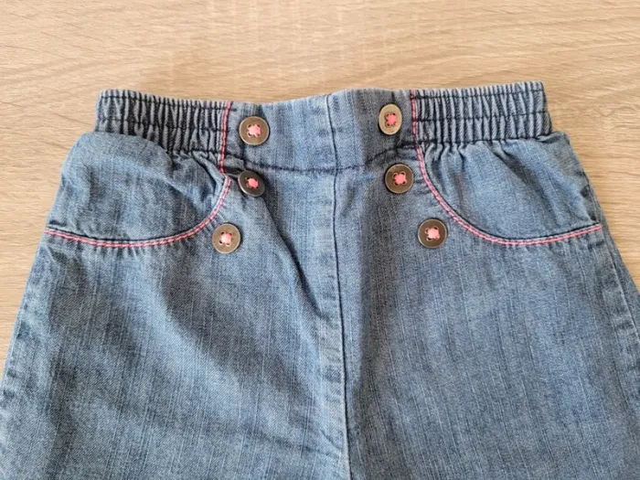 Lot de 3 pantalons fille en 9 mois - photo numéro 4