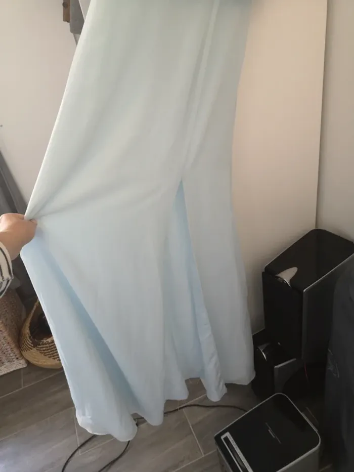 Robe longue cérémonie bleu brume JJ's house - photo numéro 7