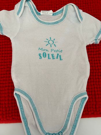 Lot body manche courte 3 mois