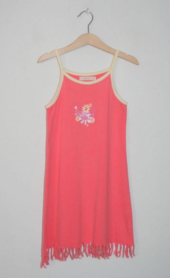 Robe en coton à bretelles In Extenso 6 ans