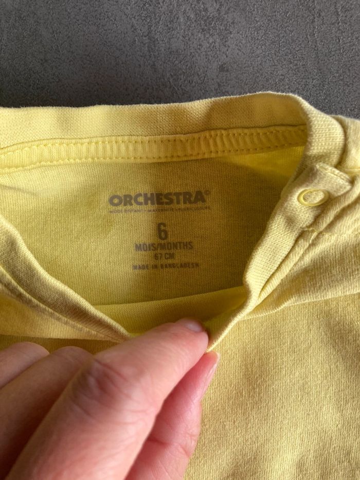 T-shirt manches courtes 6 mois - photo numéro 2