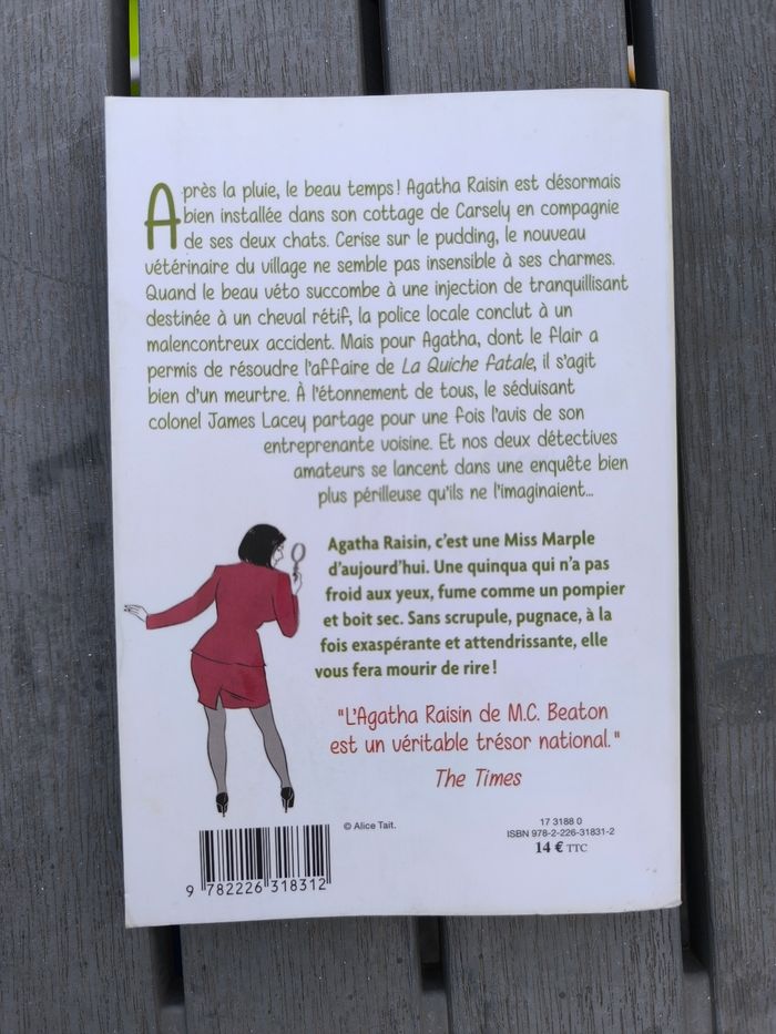 Livre série Agatha Raisin T.2 - photo numéro 2