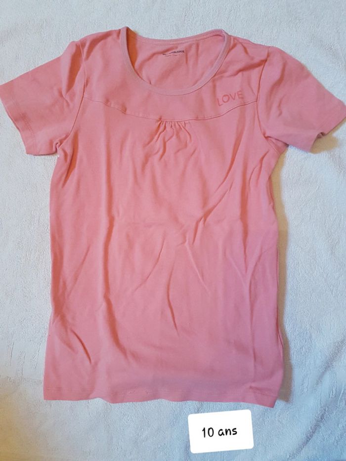 T-shirt vertbaudet 10 ans