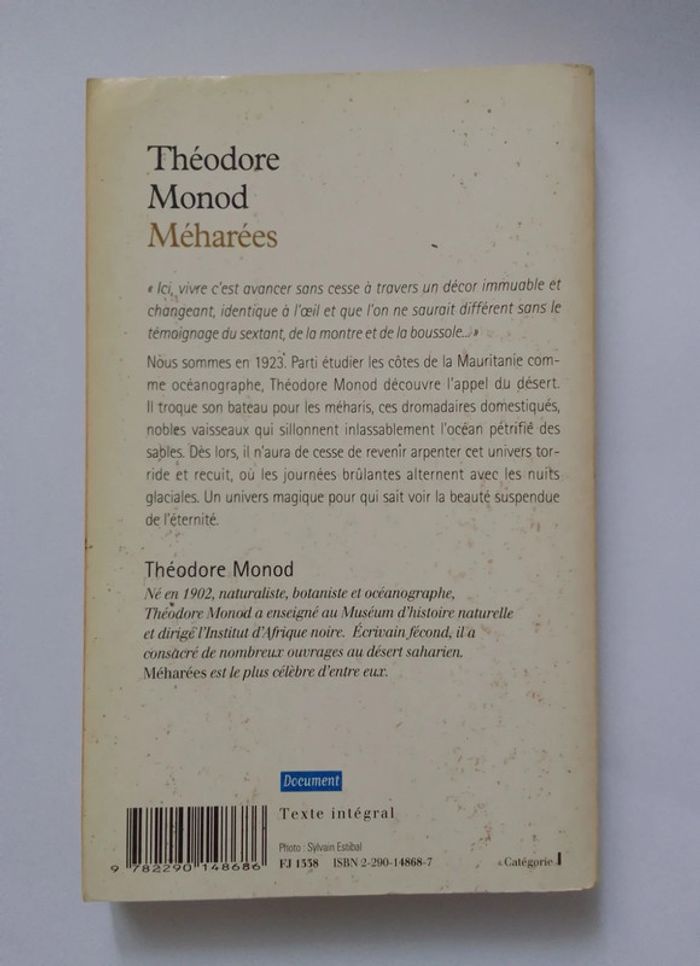 Théodore Monod - Méharées - photo numéro 2