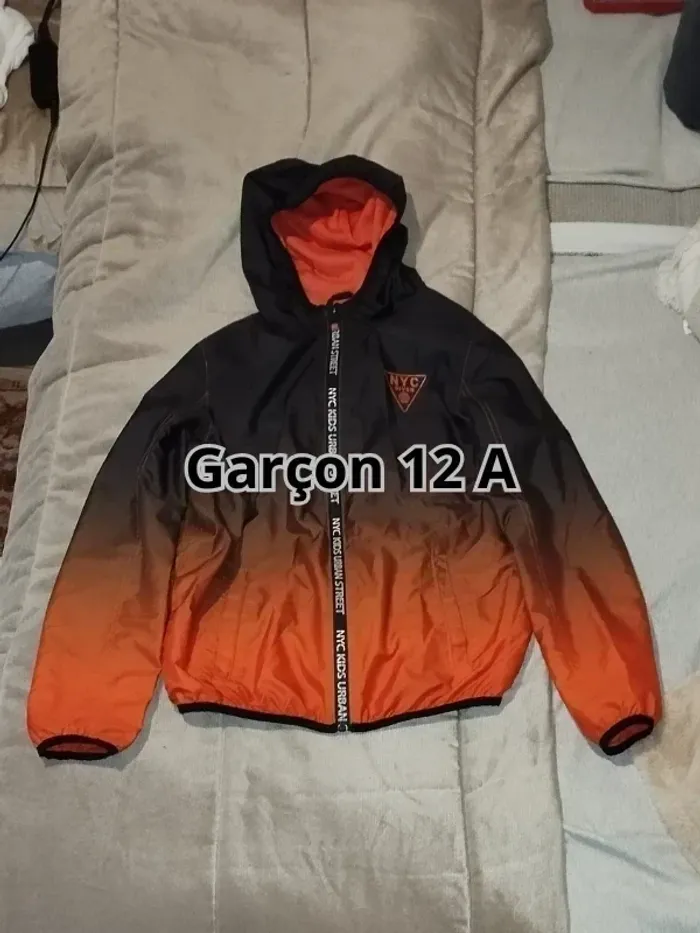 veste coupe vent sport NYC kids garçon 12 ans - photo numéro 9